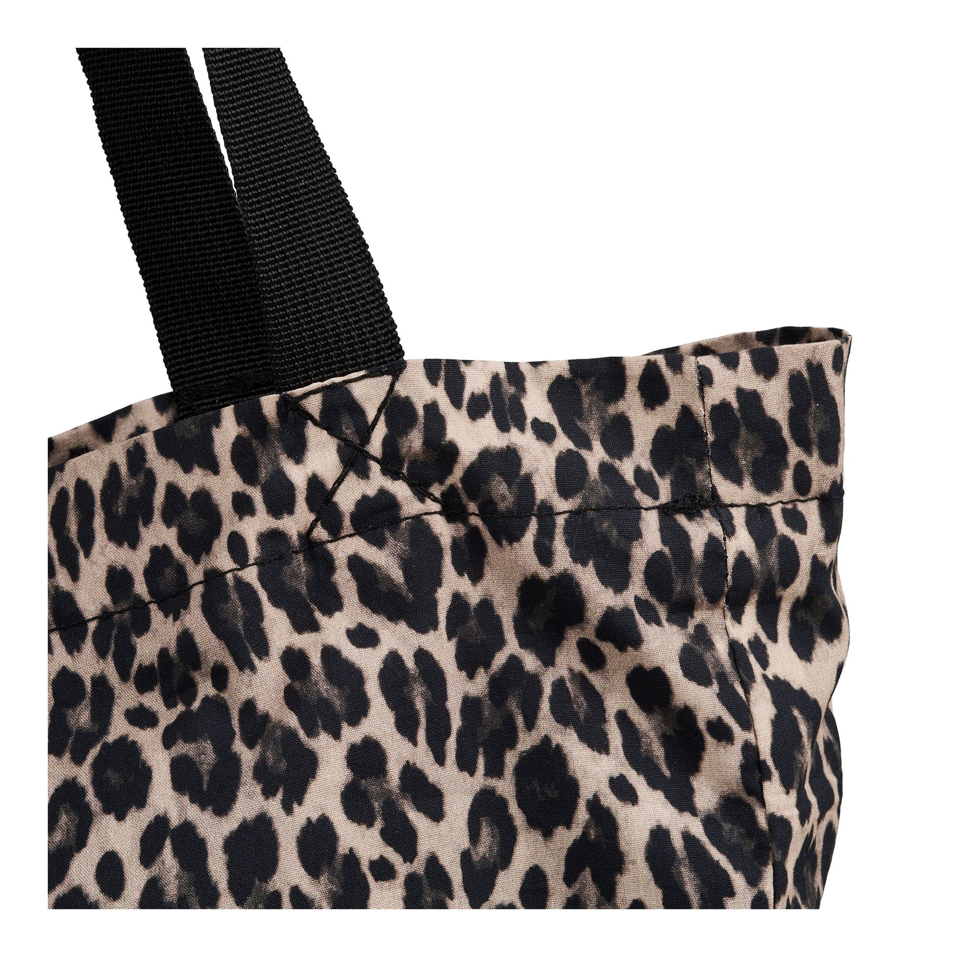 House Nordic Stofftasche, Baumwolle/Polyester, Leopardenmuster, 350×390×95 mm