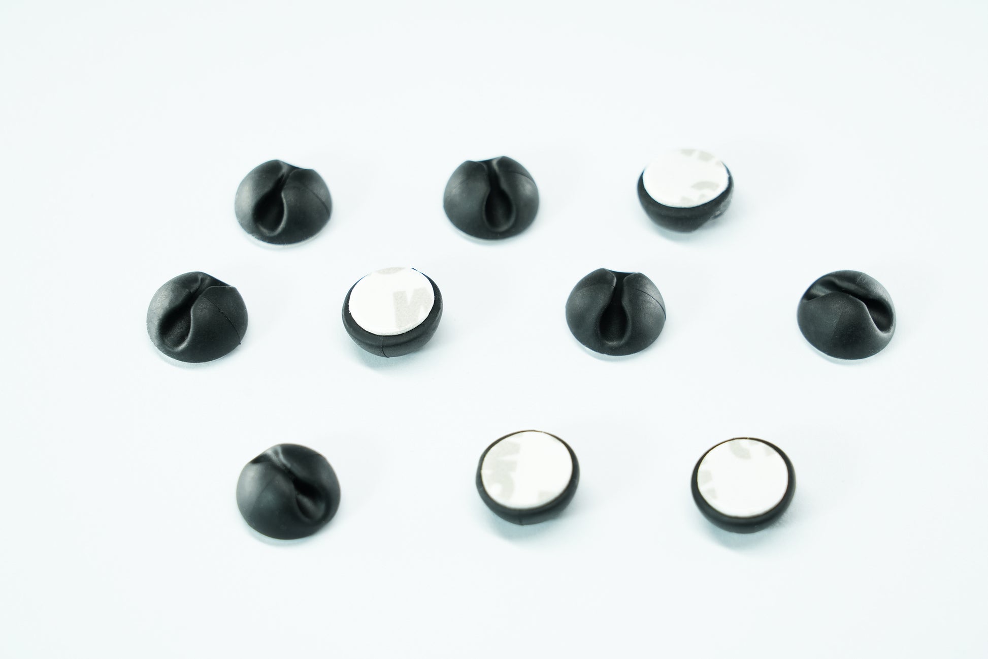 M. Schönenberger Kabelhalter, 15×15×10 mm, 10 Stk. – schwarz