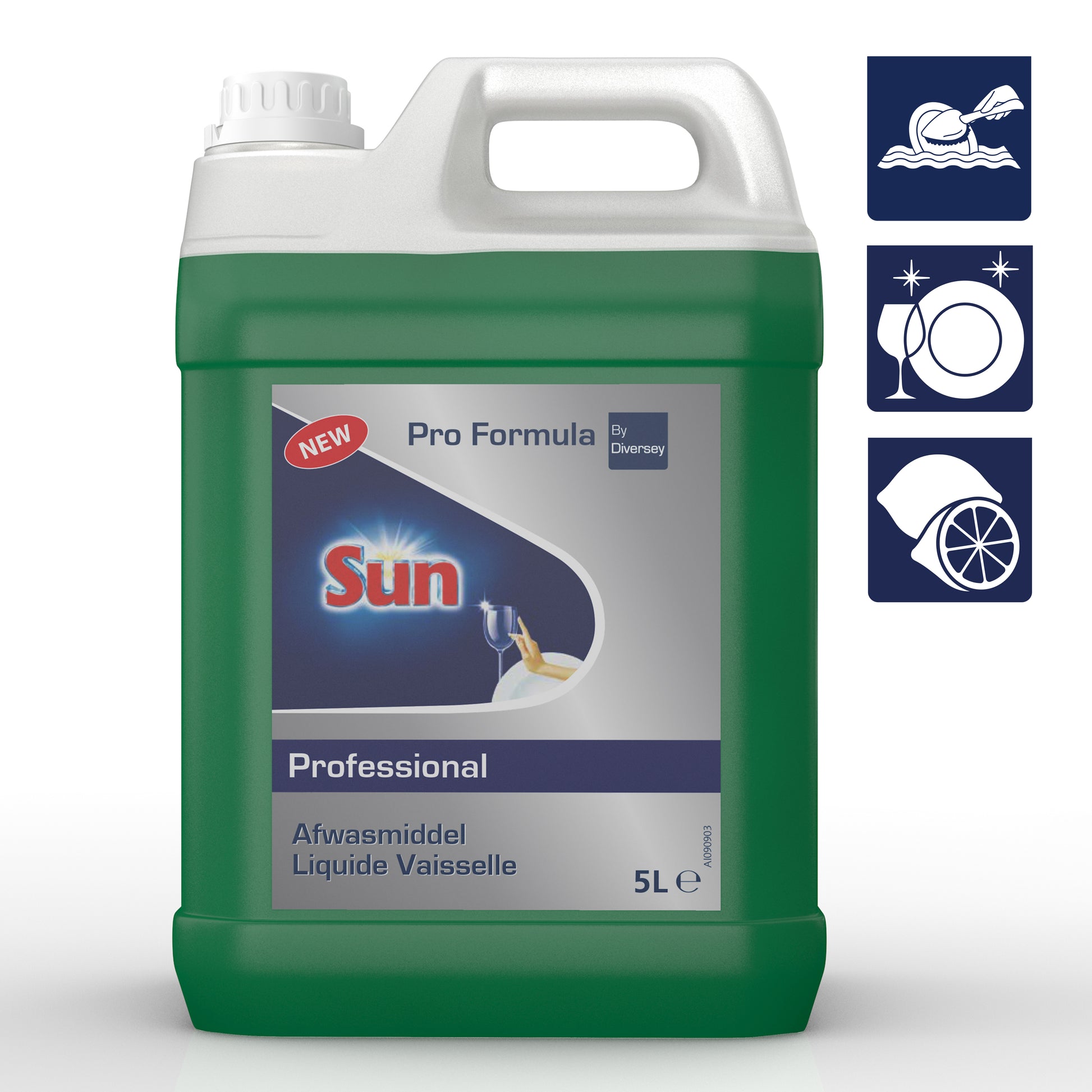 Sun Pro Formula Abwaschmittel Zitrone – 5 l