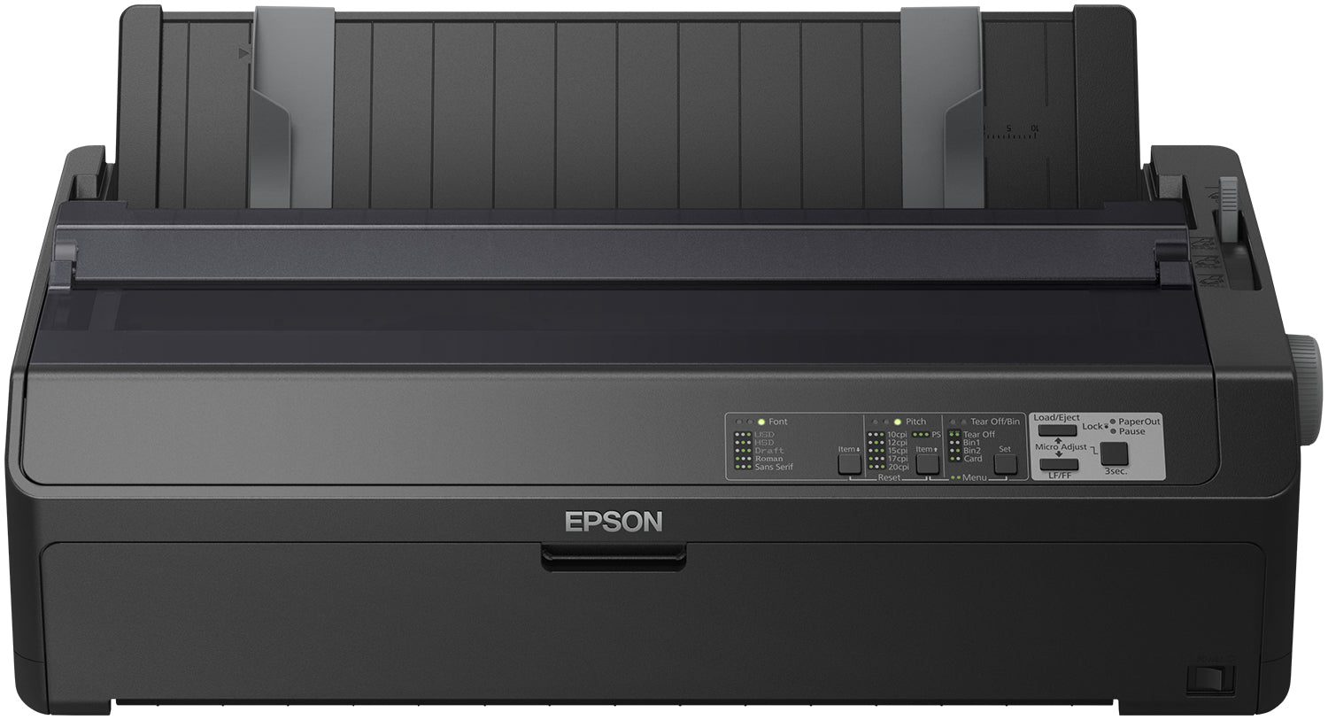 Epson FX-2190II Nadeldrucker – 136 mm, 9-Nadel, USB, Parallel, 198–264 V AC, schwarz