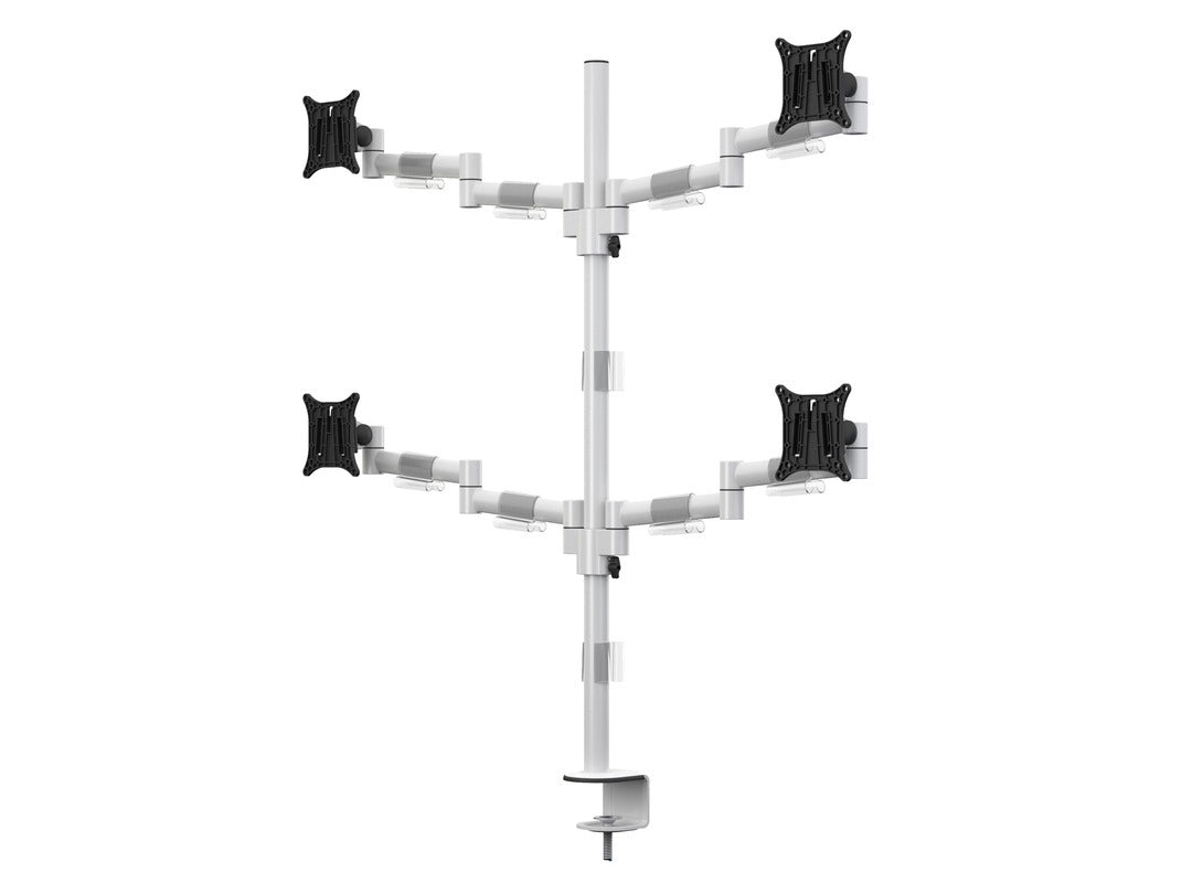 Multibrackets Monhalt Office 5587 – Monitorhalterung, Quad, bis 30", VESA 100 × 100 mm, 8 kg, schwenkbar