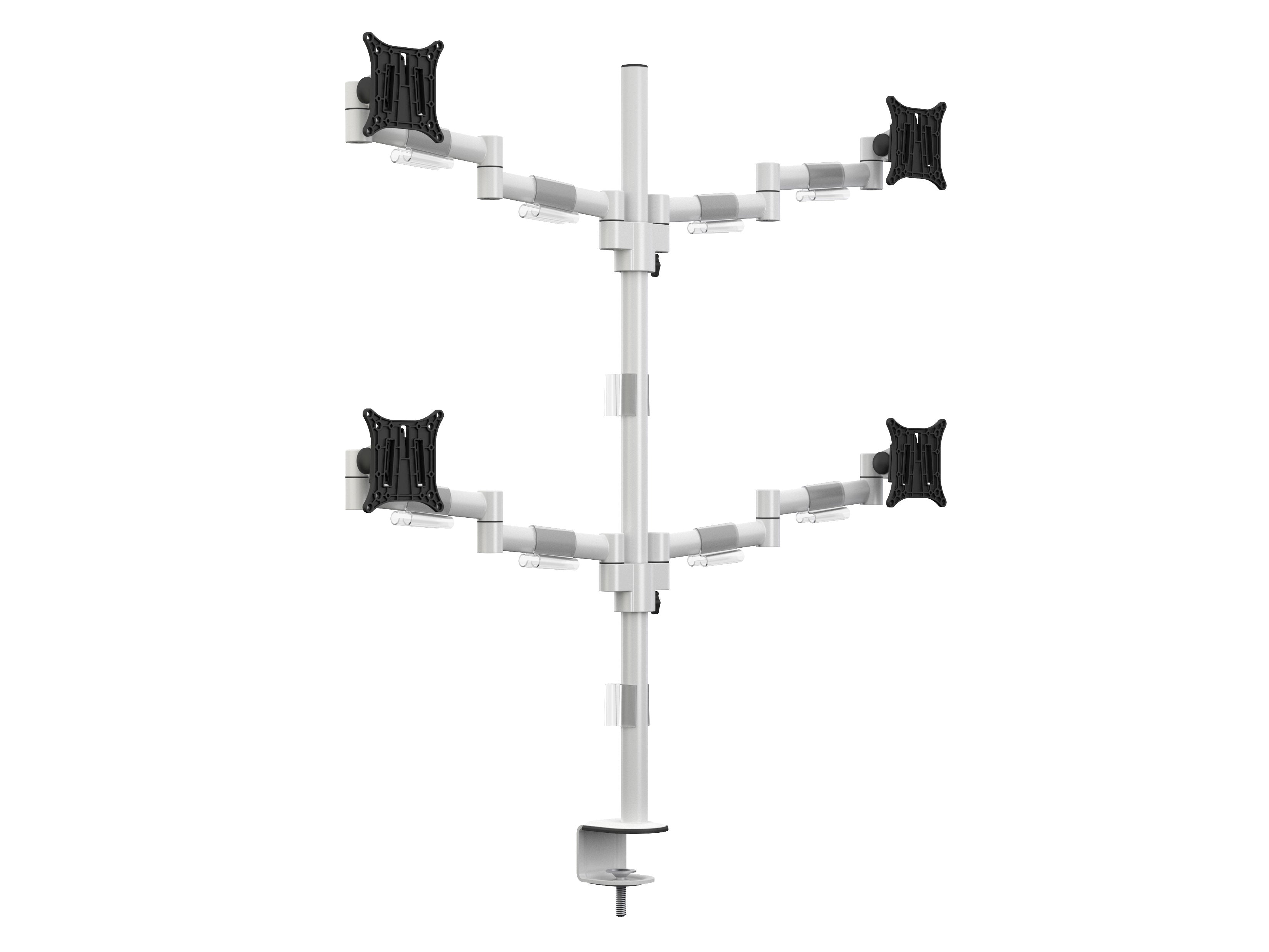 Multibrackets Monhalt Office 5587 – Monitorhalterung, Quad, bis 30", VESA 100 × 100 mm, 8 kg, schwenkbar
