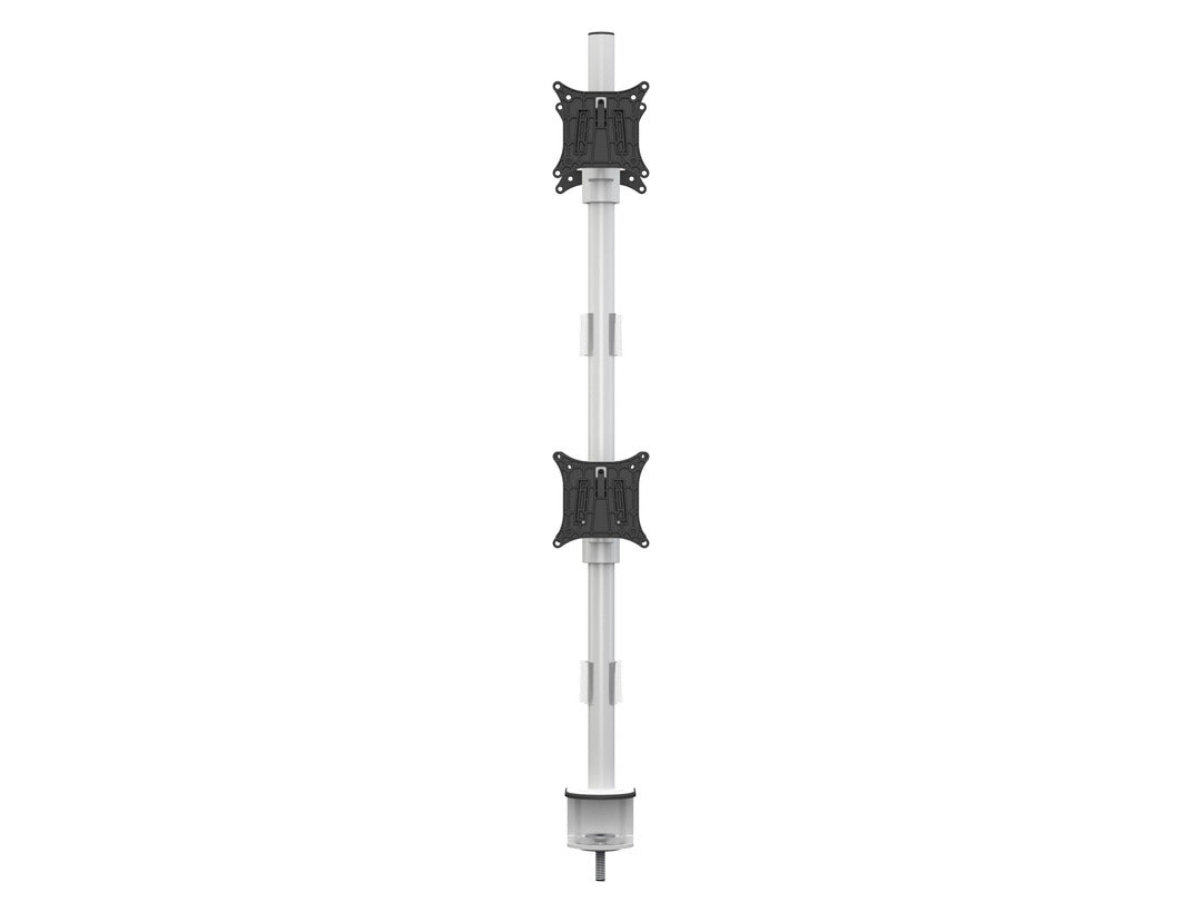 Multibrackets MB Monhalt Office 5594 – Monitorhalterung, Quad, bis 30", VESA 75 × 75 mm, 8 kg, drehbar, weiss
