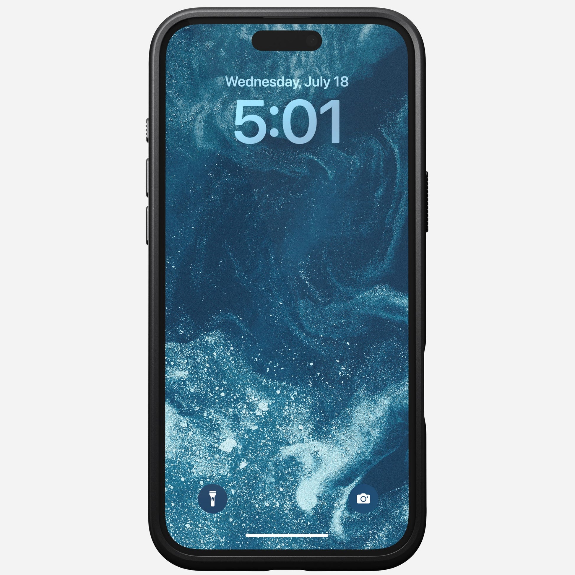 Nomad Backcover – für Apple iPhone 16 Plus, MagSafe, TPU, Schwarz, bis 2,4 m sturzsicher