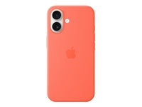 Apple Backcover – für Apple iPhone 16 – orange – Silikon – MagSafe-kompatibel