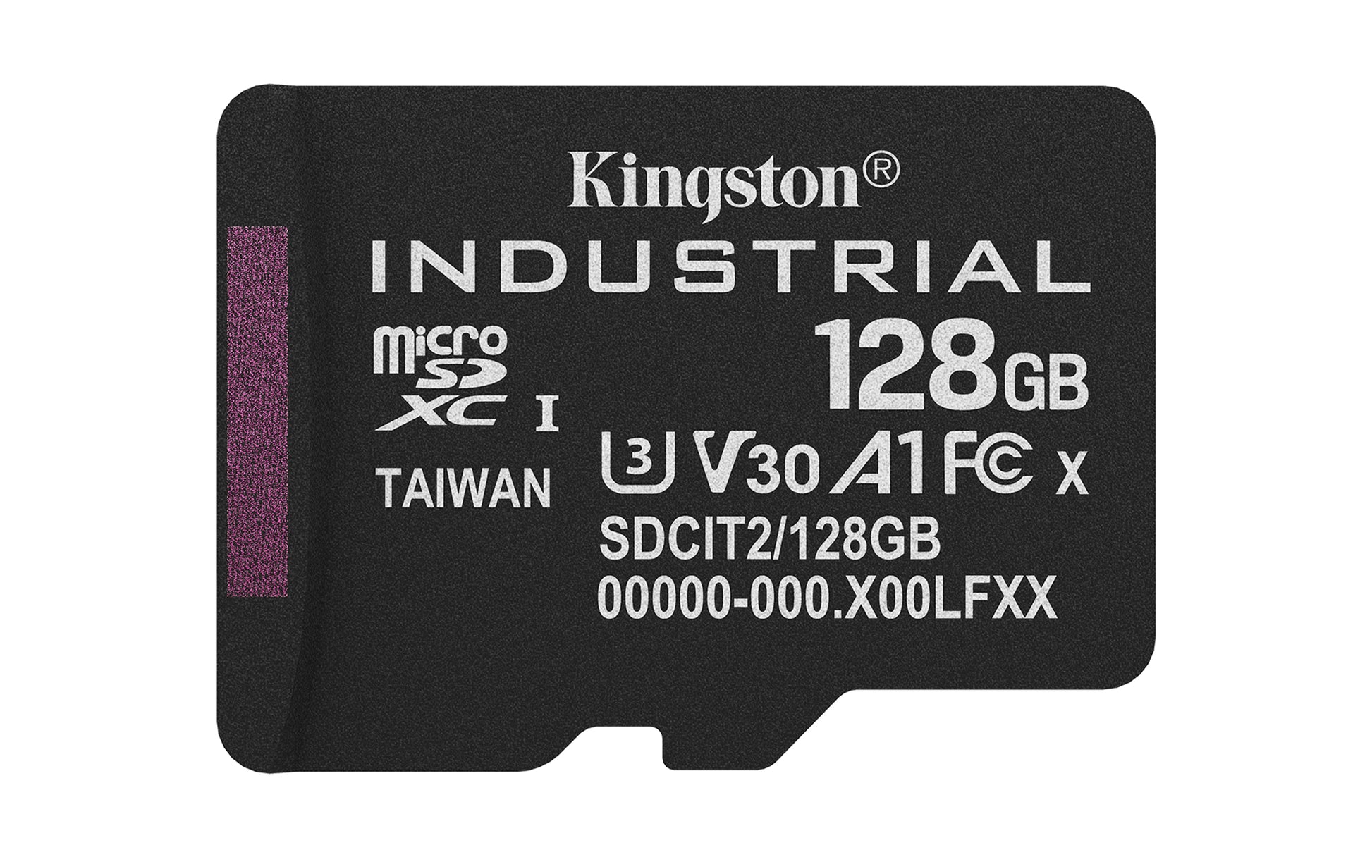 Kingston Technology Kingston Industrial microSDXC 128 GB – UHS-I, Klasse 10, U3, V30, A1, 100/80 MB/s, inkl. SD-Adapter