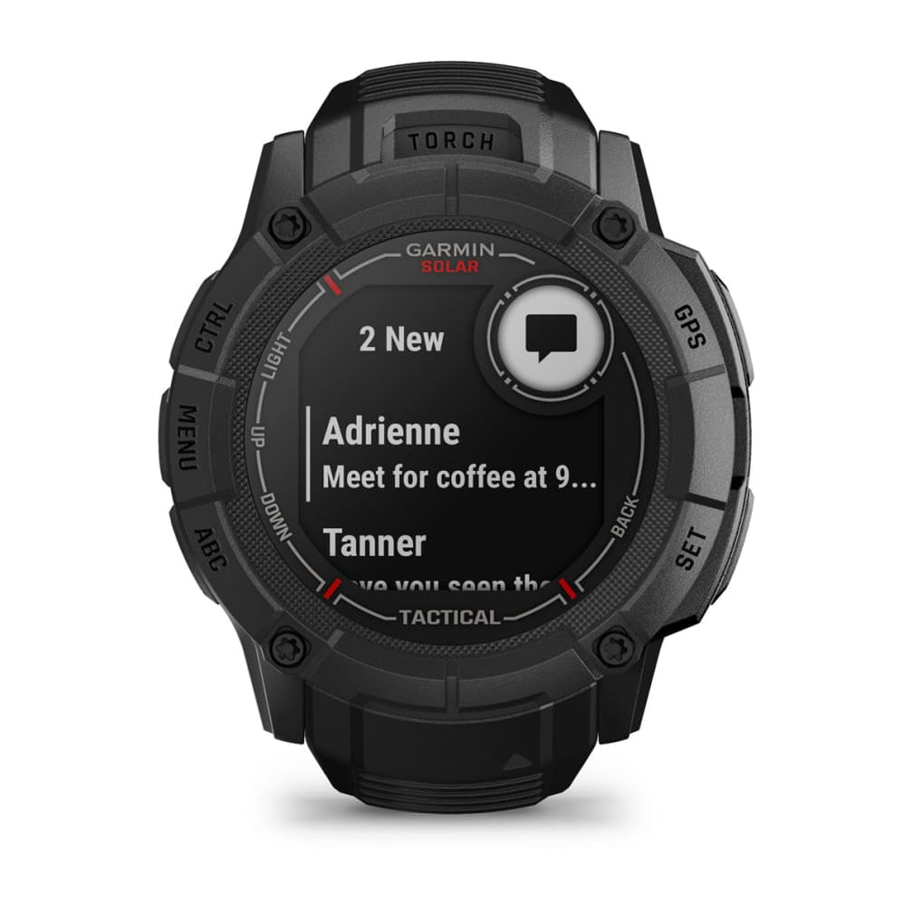 Garmin Instinct 2X Solar Tactical Edition – GPS-Smartwatch – 50 mm, 1,1", GPS, MIP, Power Glass, 10 ATM