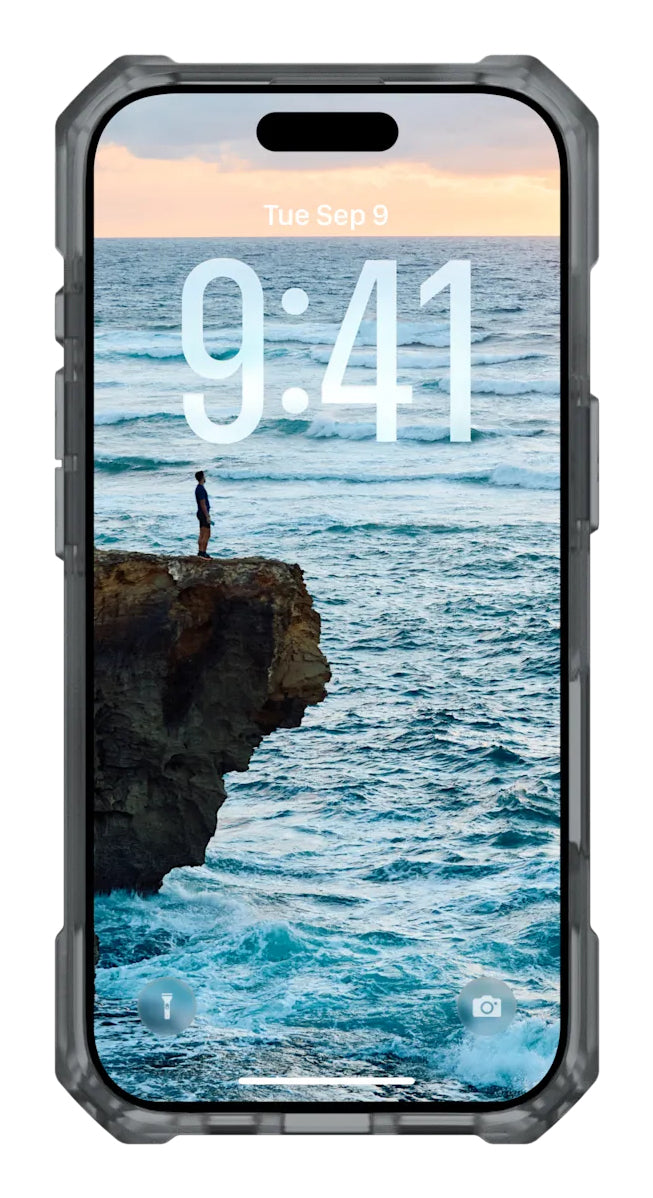 Urban Armor Gear UAG – Essential Armor MS Backcover – für Apple iPhone 17 – grau – TPU, MagSafe-kompatibel