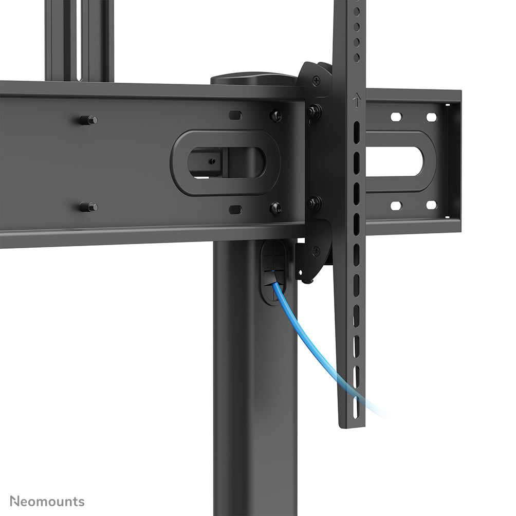 Neomounts PLASMA-M1950E – Trolley, höhenverstellbar, für 60–100", VESA 200×200–1000×600, bis 100 kg, schwarz