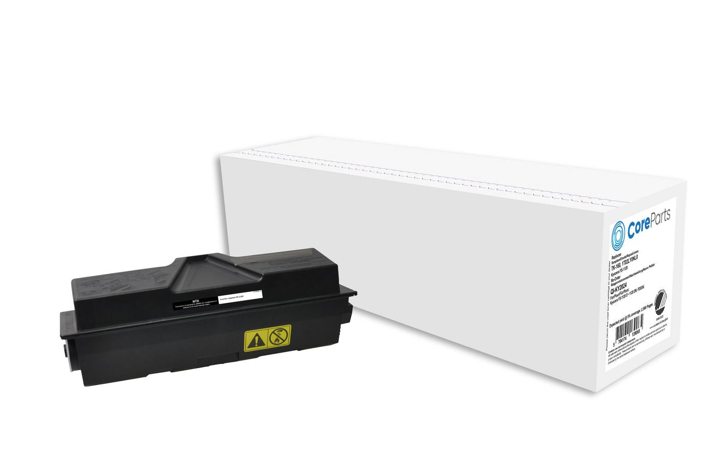 CoreParts TK-160 Schwarz Toner – Kompatibel – 2'500 Seiten – für Kyocera FS-1120