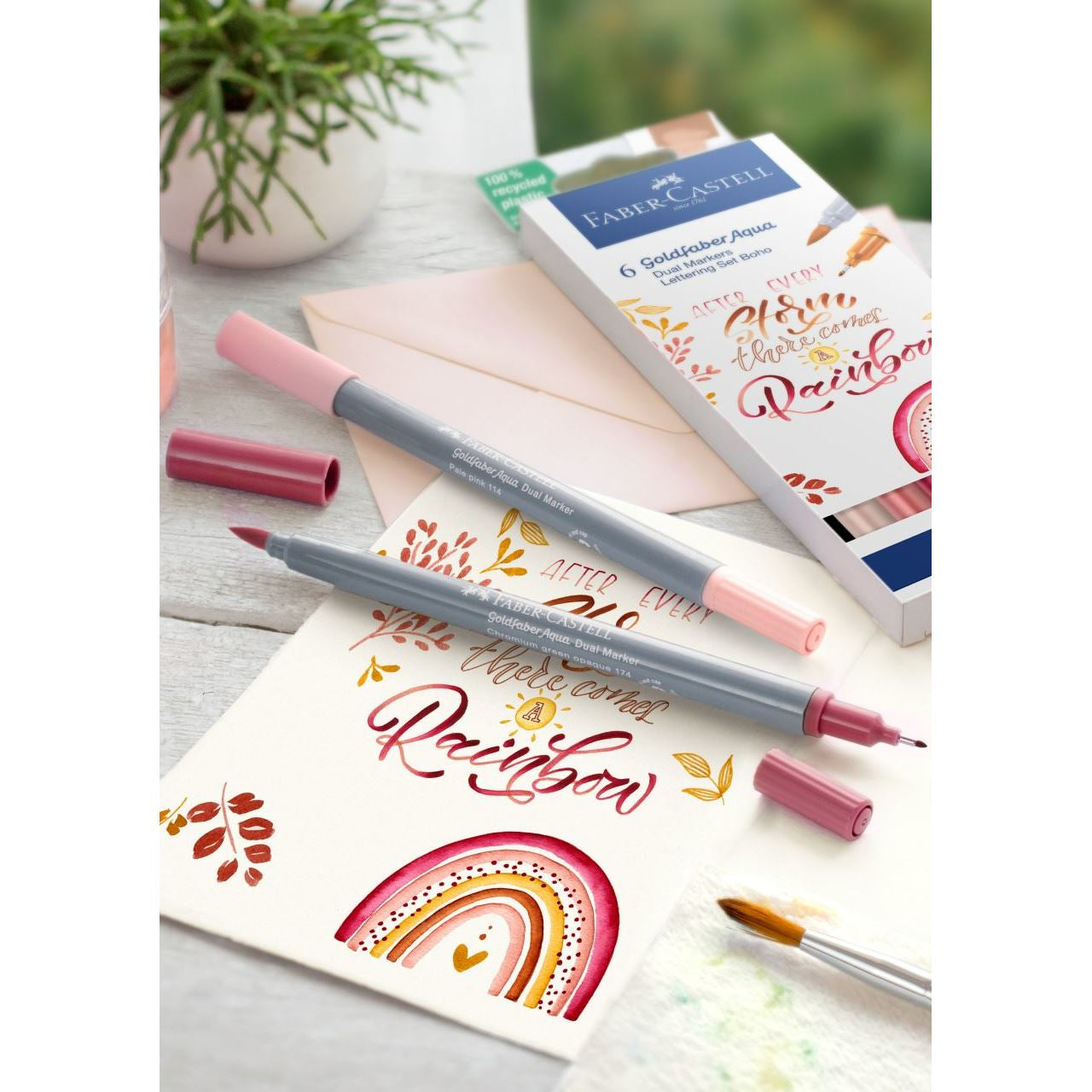 Faber-Castell Filzstifte, 6 Farben