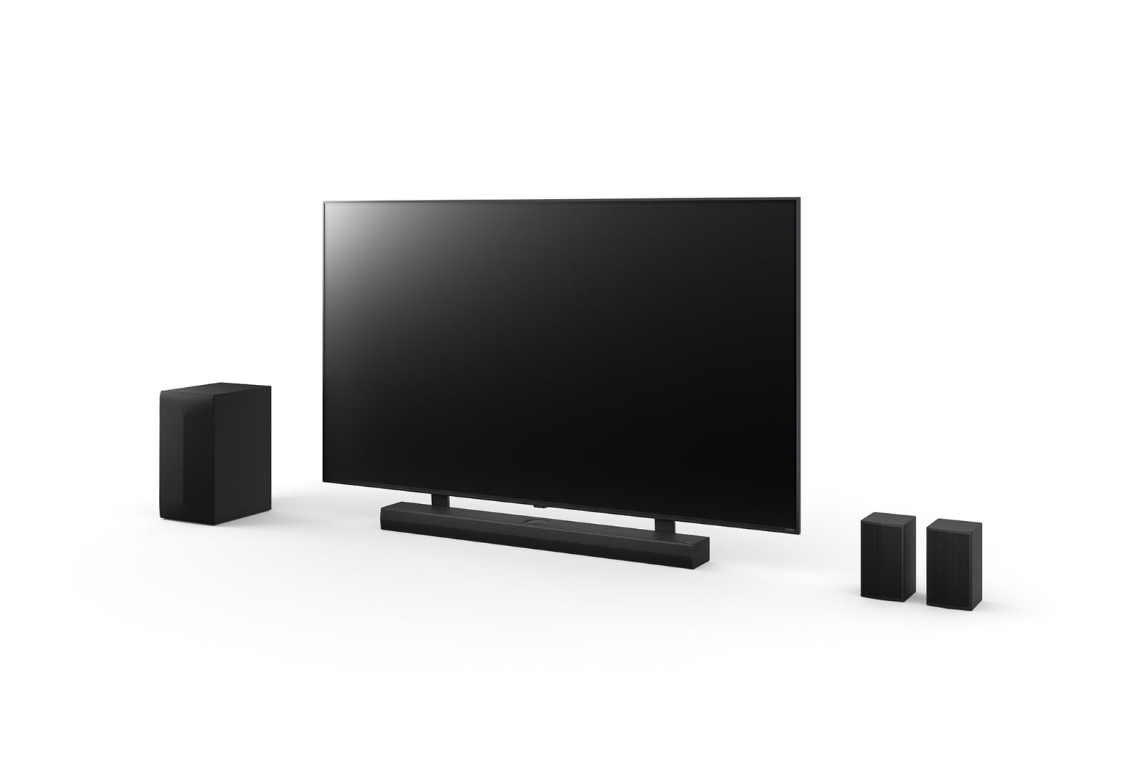 LG DS70TR – Soundbar – 5.1.1, Dolby Atmos/DTS:X, mit kabellosem Subwoofer, 500 W – Schwarz