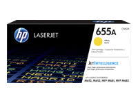 HP Toner 655A – Gelb, 10500 Seiten – für Farb-Laserdrucker/Multifunktionsgeräte