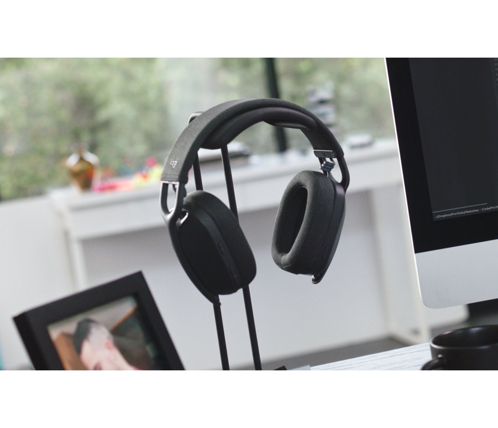 Logitech ZONE VIBE 100 – Kopfhörer – Graphit