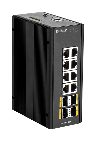 D-Link DIS-300G-12SW – Managed L2 Switch – 8× 1G, 4× SFP