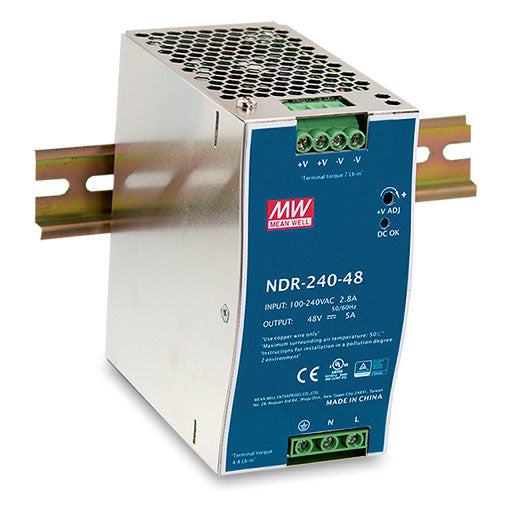 D-Link DIS-N240-48 Geräte-Netzteil 240 W – AC-Eingang 90–264 V, 47–63 Hz, Active PFC
