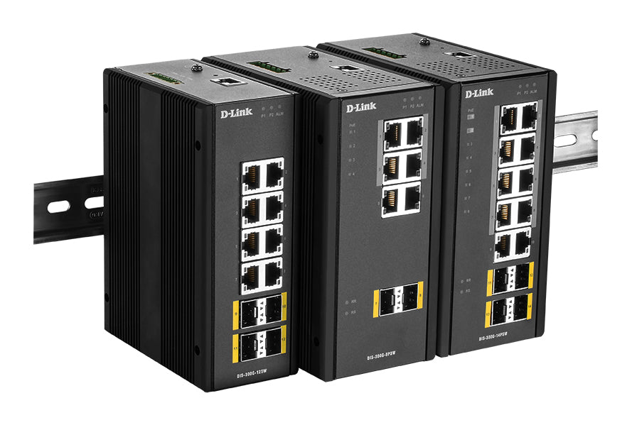 D-Link DIS-300G-12SW – Managed L2 Switch – 8× 1G, 4× SFP