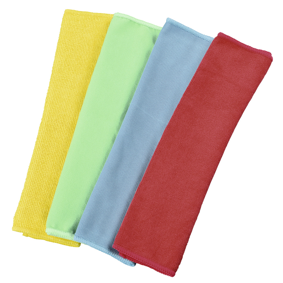 Xavax Mikrofasertuch – assortiert – 30 × 30 cm – 4er-Set