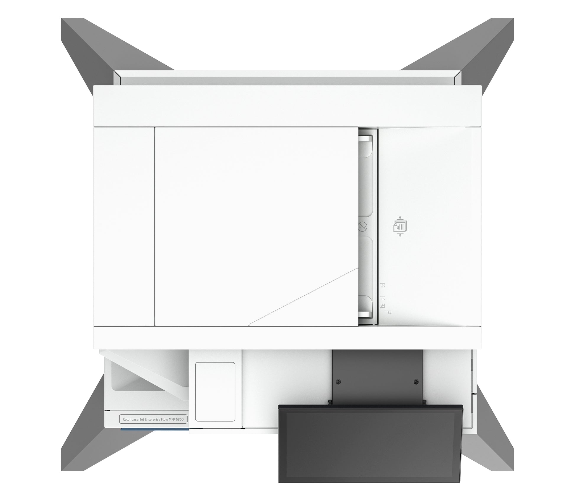 HP COLOR LASERJET ENTPR FLOW 6800ZFSW – Farbiges Laser-MFP