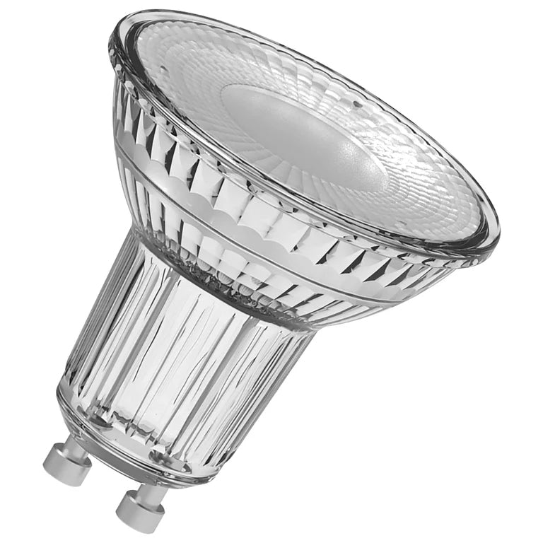 Osram Superstar LED-Reflektor PAR16 GU10 – 4,5 W dimmbar, 350 lm, 2700 K warmweiss, transparent