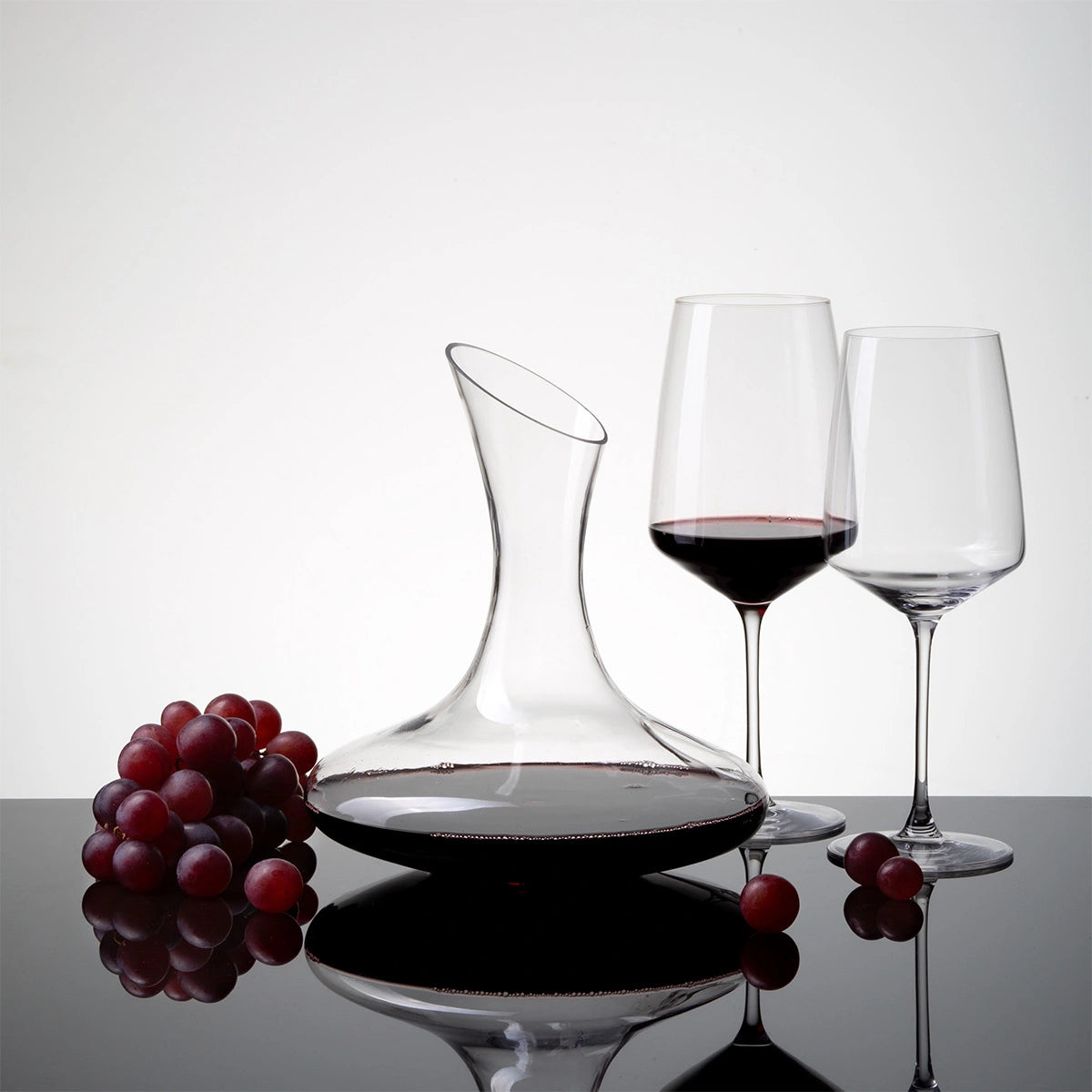 Lunasol Karaffe – 1,5 l, Ø 20,5 cm, H 23,5 cm, Glas, Transparent, spülmaschinenfest