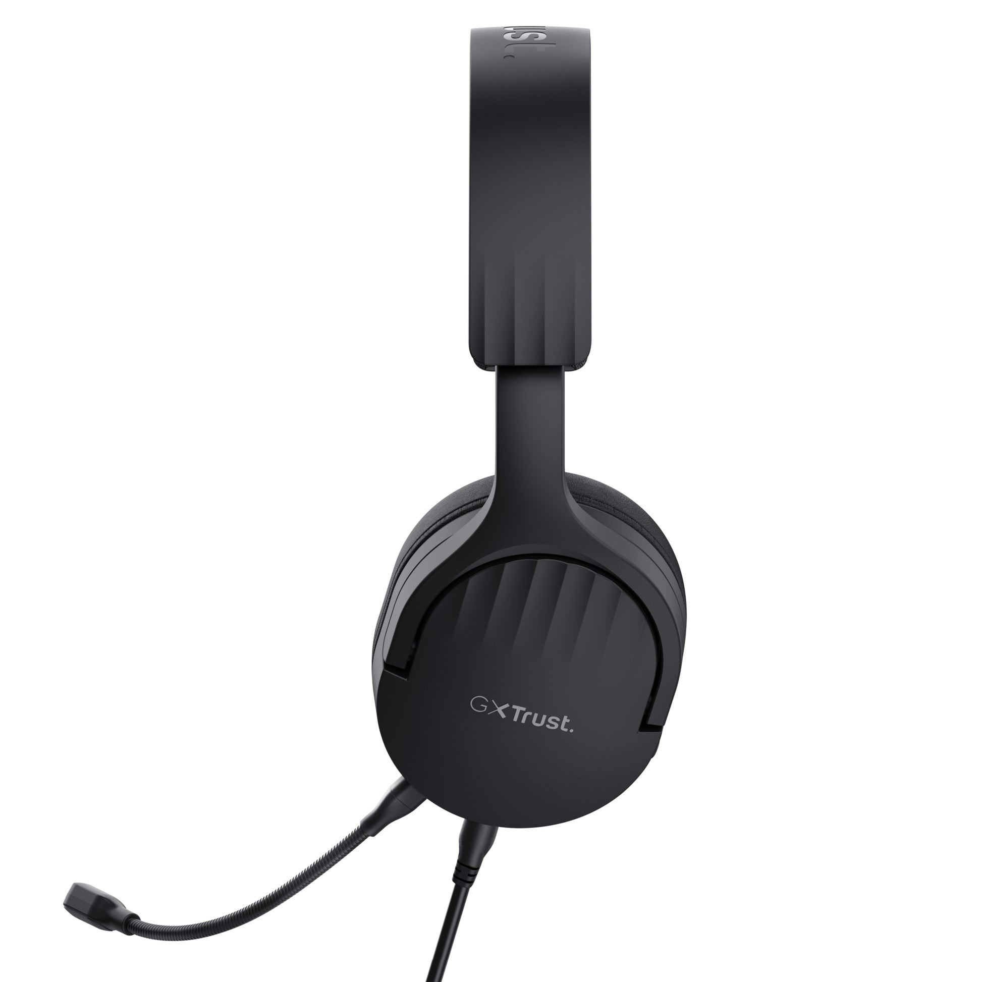 Trust GXT498 FAYZO Gaming-Headset – On-Ear, Stereo, Kabelgebunden, 3,5 mm Klinke, Schwarz