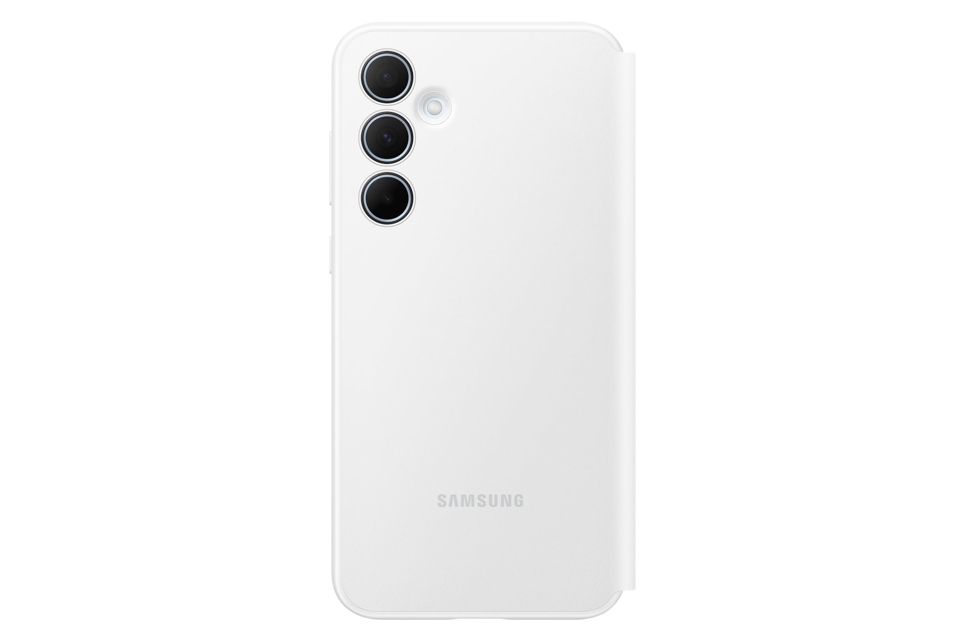 Samsung Booklet-Hülle Smart View – für Galaxy A35 5G – weiss – mit Kartenfach