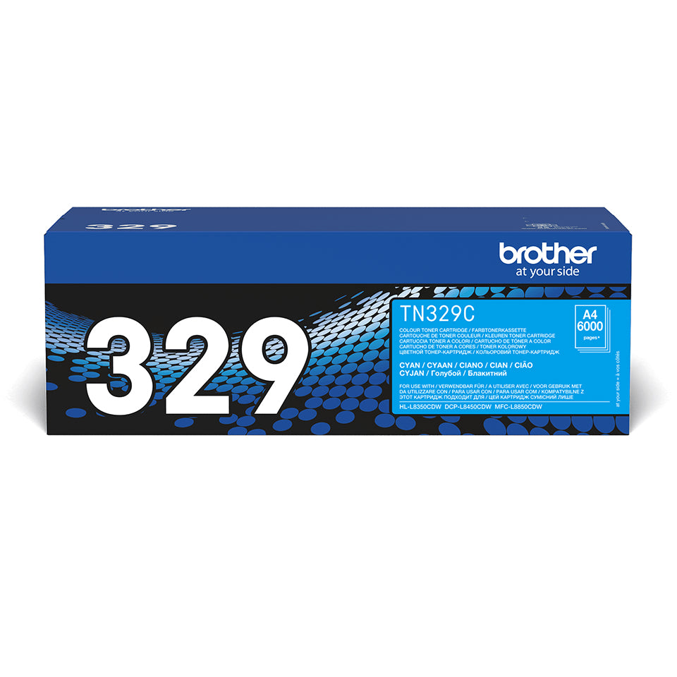 Brother Toner – cyan, 6000 Seiten