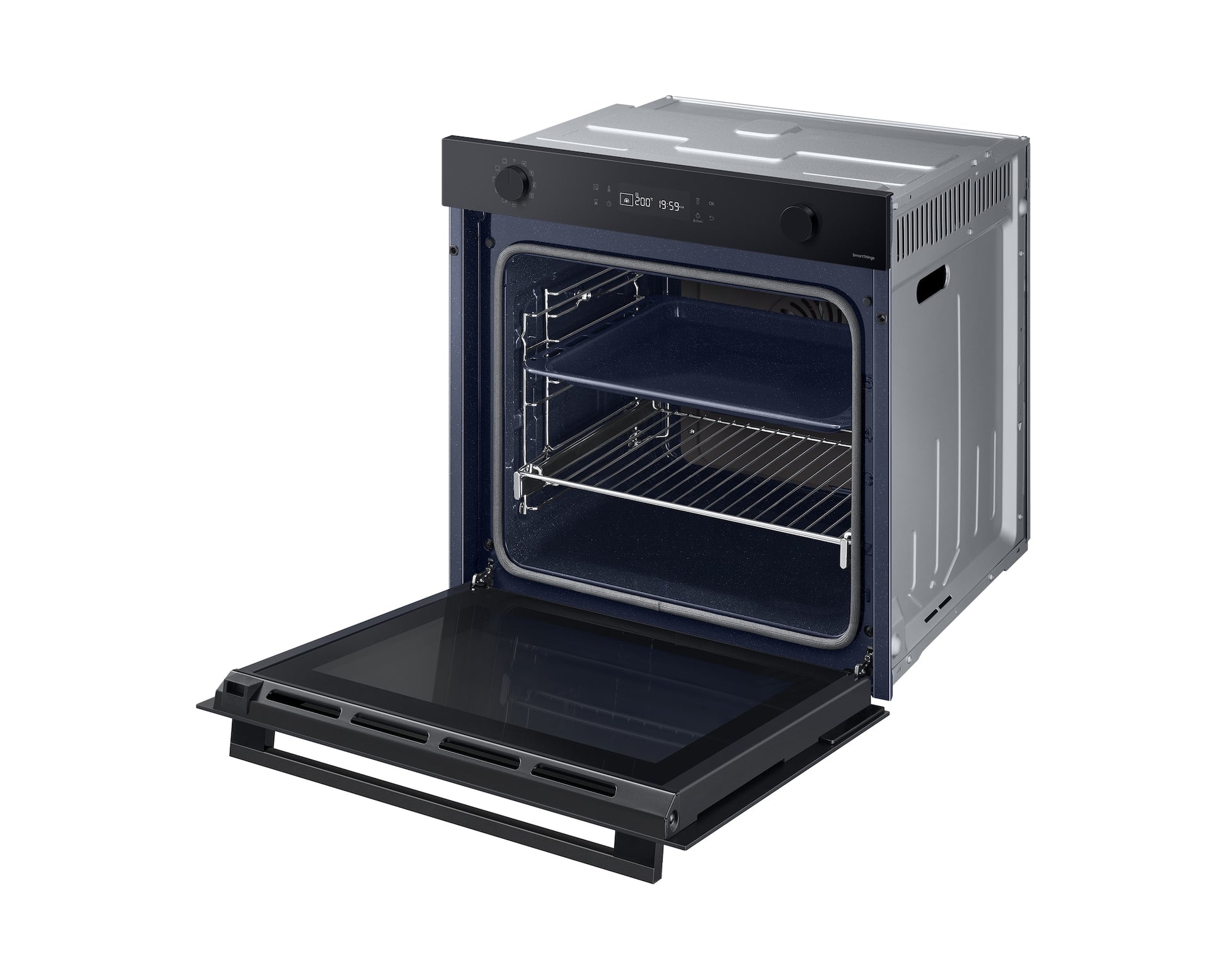 Samsung Einbau-Backofen NV7000 NV7B41201AK/U3 – 76 l, Grill & Heissluft, 3850 W – schwarz