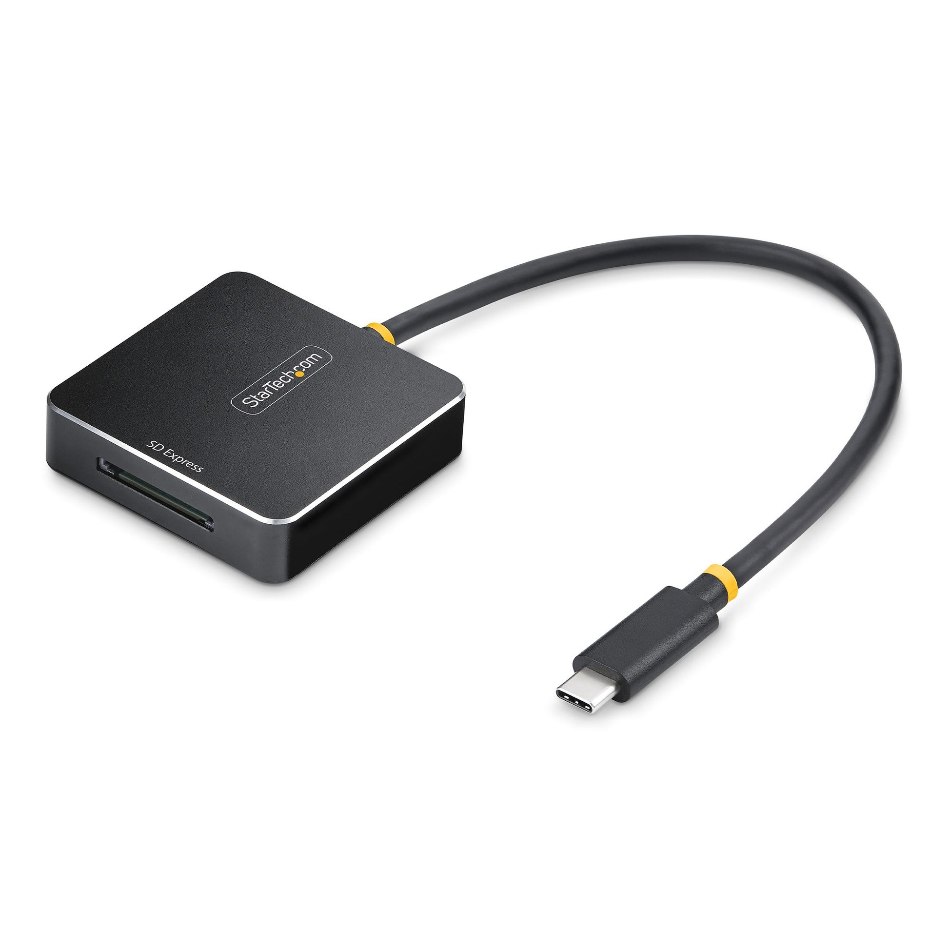 StarTech.com SD-Express USB-C Kartenleser – SD/SDHC/SDXC, USB 3.2 Gen 2 (10 Gbit/s) – Schwarz