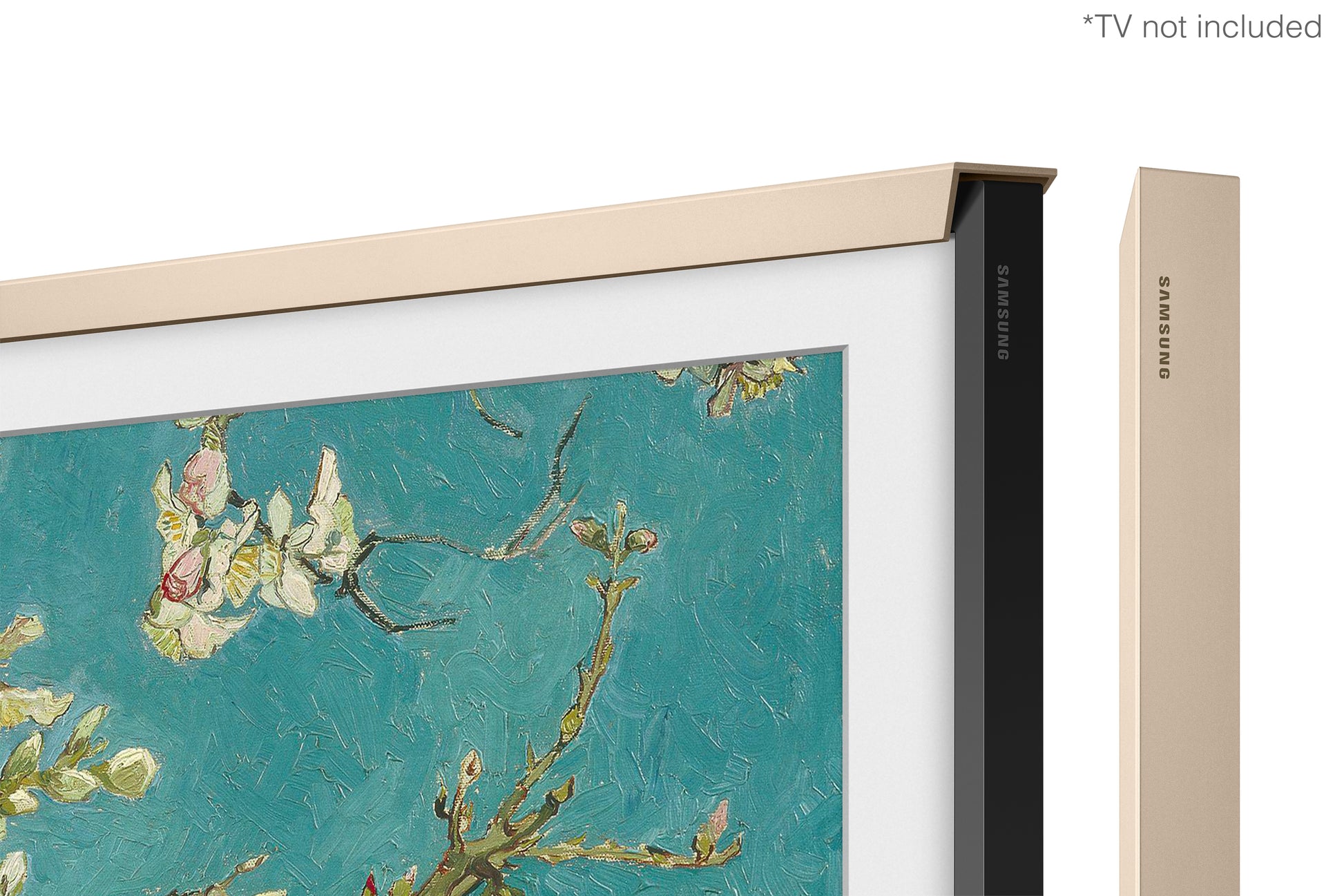 Samsung VG-SCFC43SGMXC Wechselrahmen – für The Frame LS03C Serie – Sandgold