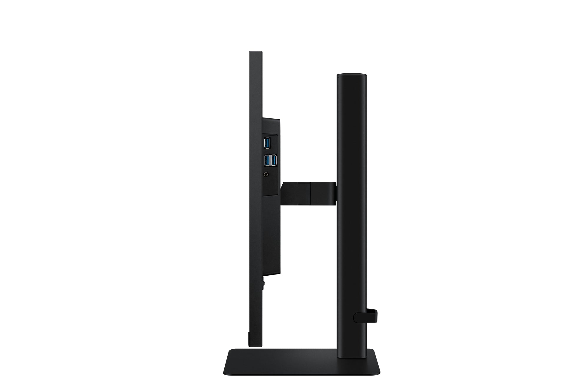 Samsung S60Ud – Monitor, 27", IPS, 100 Hz, 350 cd/m², KVM, USB-Hub, VESA 100 × 100, Schwarz