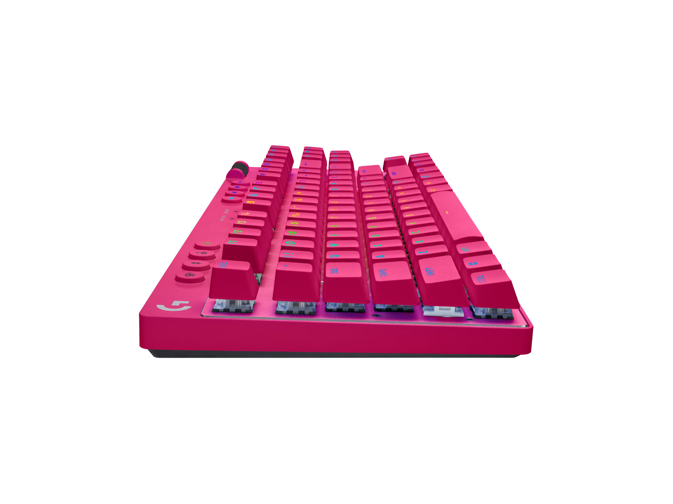 Logitech G PRO X TKL – Tastatur TKL – Mechanisch – Bluetooth & 2,4 GHz (USB‑A) – RGB – Magenta