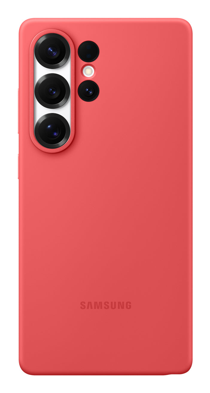 Samsung Backcover – für Samsung Galaxy S25 Ultra, Silikon, Rot