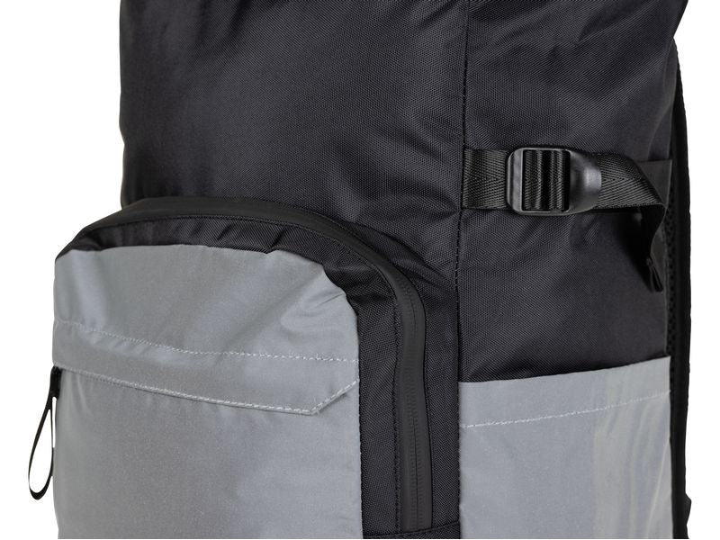KOOR Notebook-Rucksack VeedI Reflective – Polyester – Schwarz, 300 × 450 × 170 mm