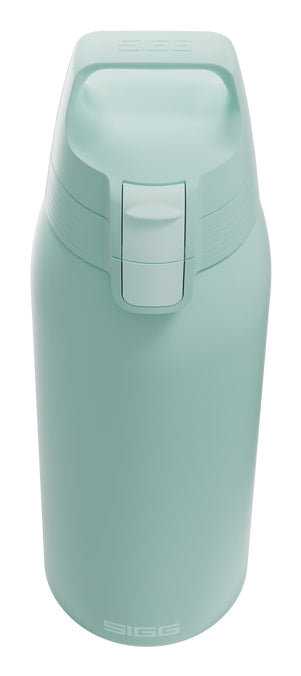 SIGG Shield ONE Trinkflasche 1 l – Weithals, Edelstahl, Klappdeckel