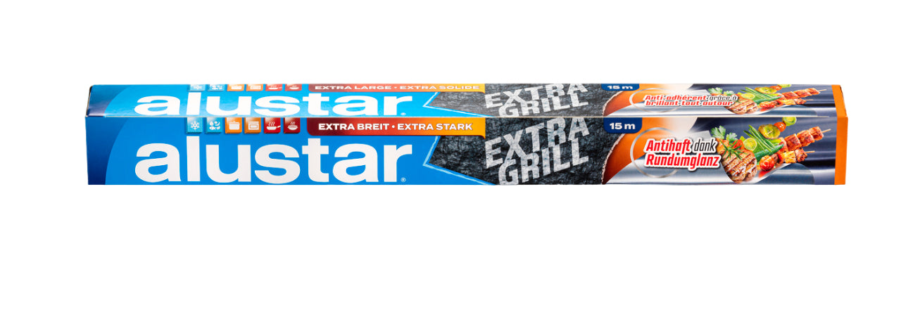 Alustar Alufolie 15 m, 46 cm, Aluminium, extra breit, extra stark