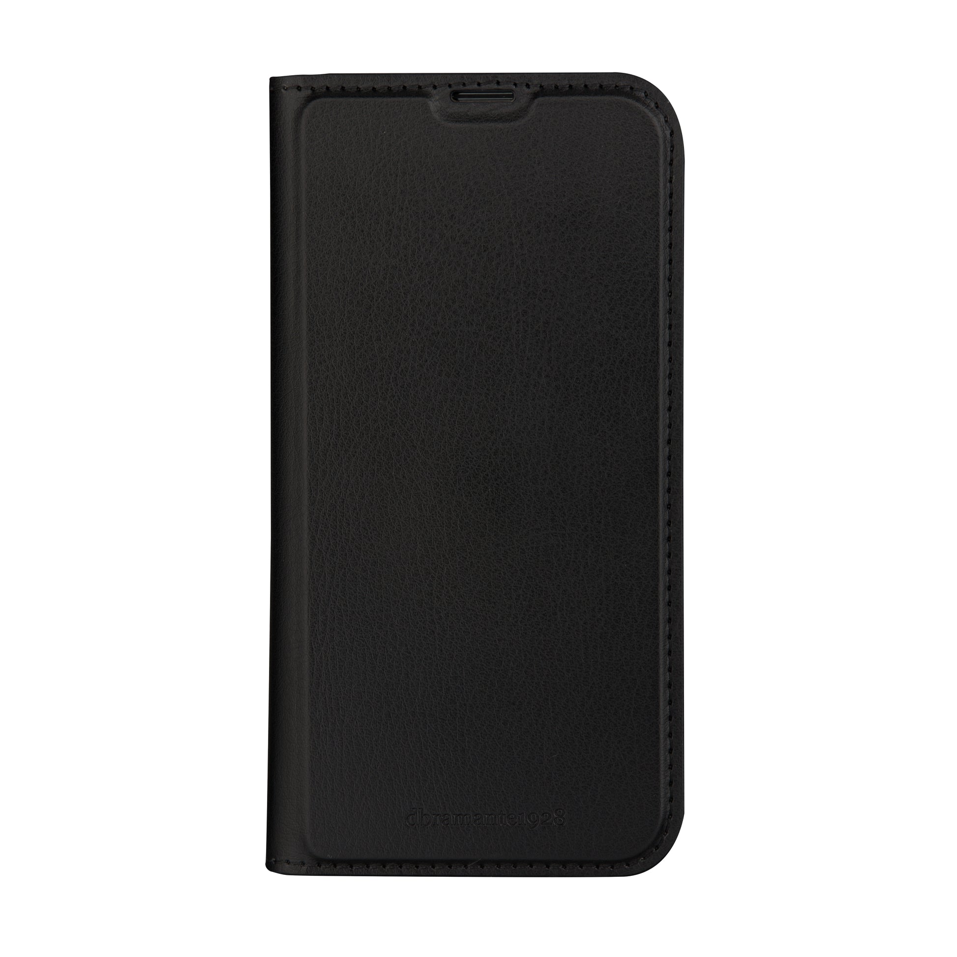dbramante1928 Wallethülle – für Apple iPhone 15 Pro Max, 1 Kartenfach, PU, Schwarz, Magnetverschluss