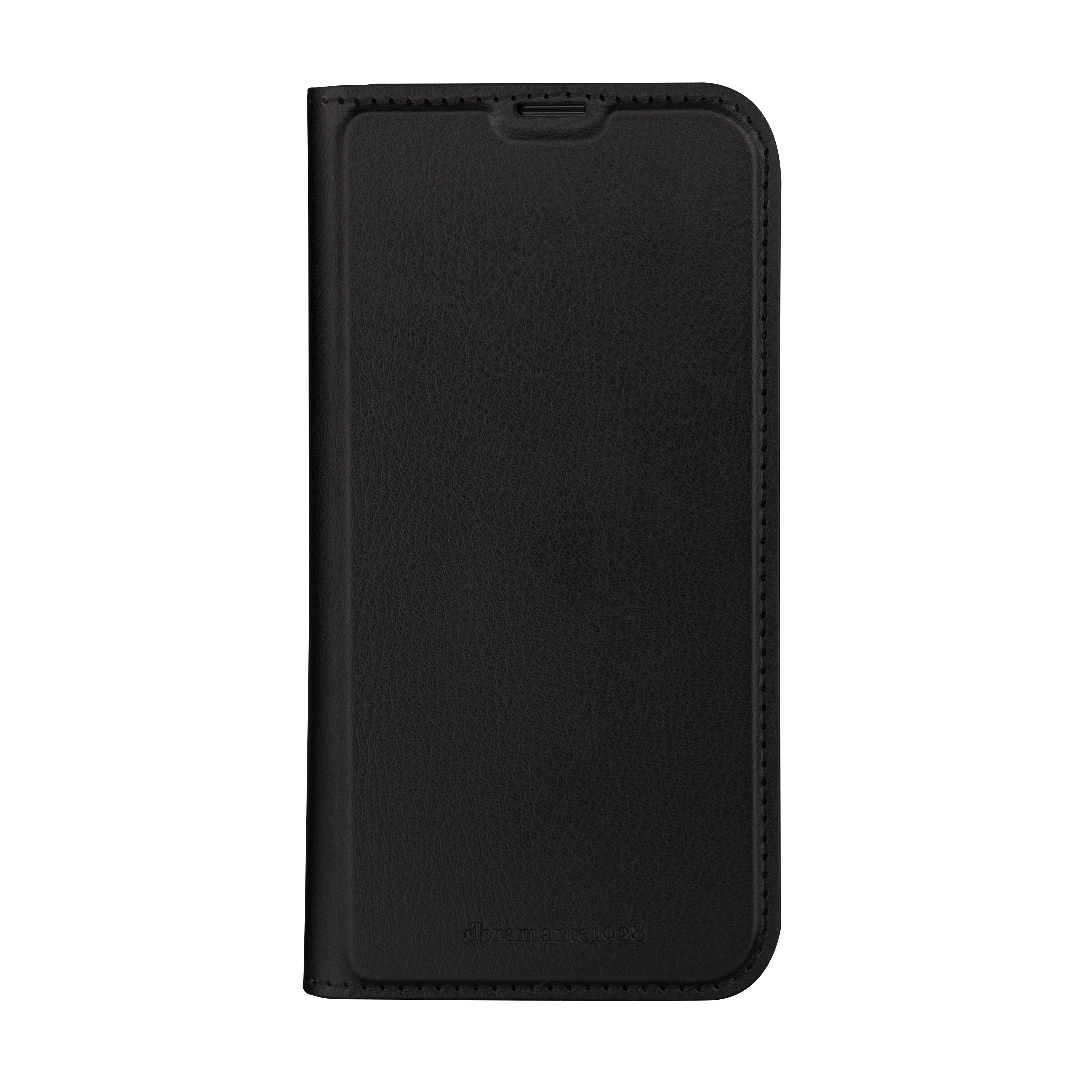 dbramante1928 Wallethülle – für Apple iPhone 15 Pro Max, 1 Kartenfach, PU, Schwarz, Magnetverschluss