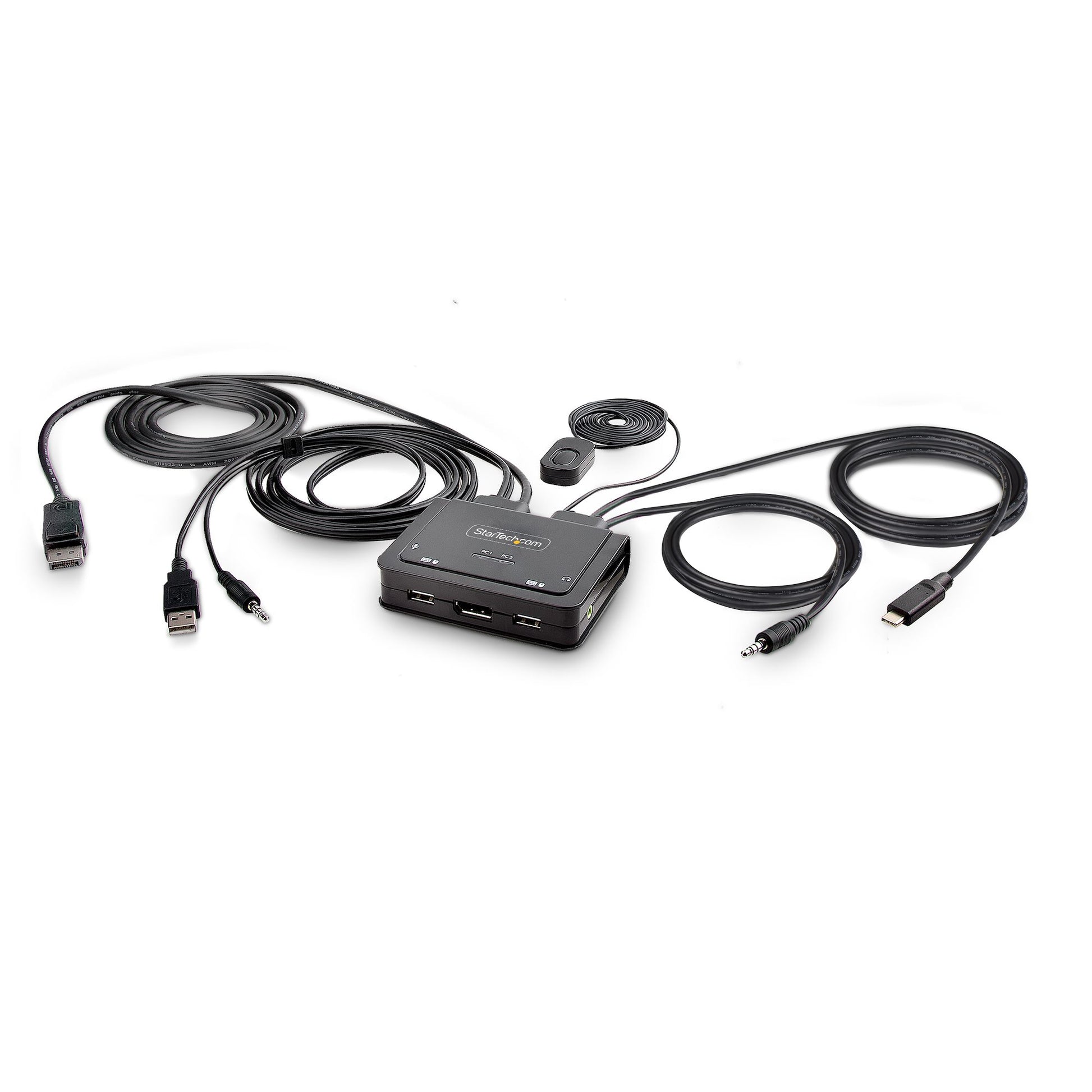 StarTech.com C2-D46-UAC-CBL-KVM – KVM-Switch 2×1