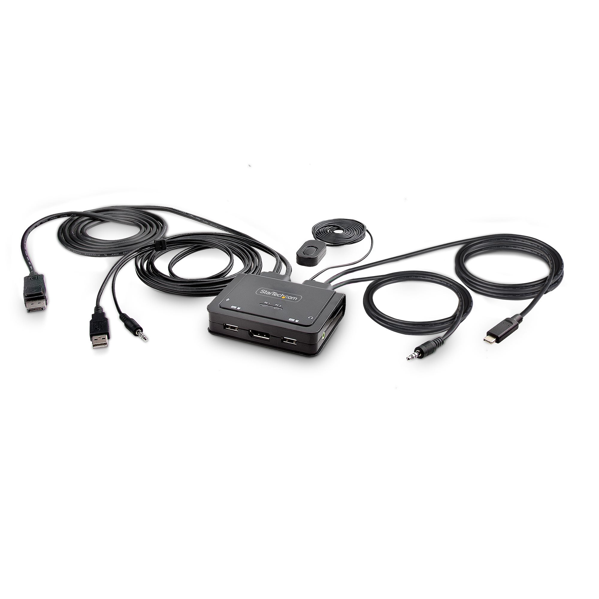 StarTech.com C2-D46-UAC-CBL-KVM – KVM-Switch 2×1