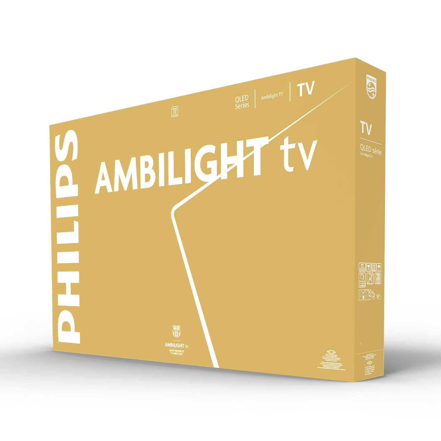 Philips 75PUS8500/12 – 75" QLED UHD 4K, Titan OS, Ambilight (2025)