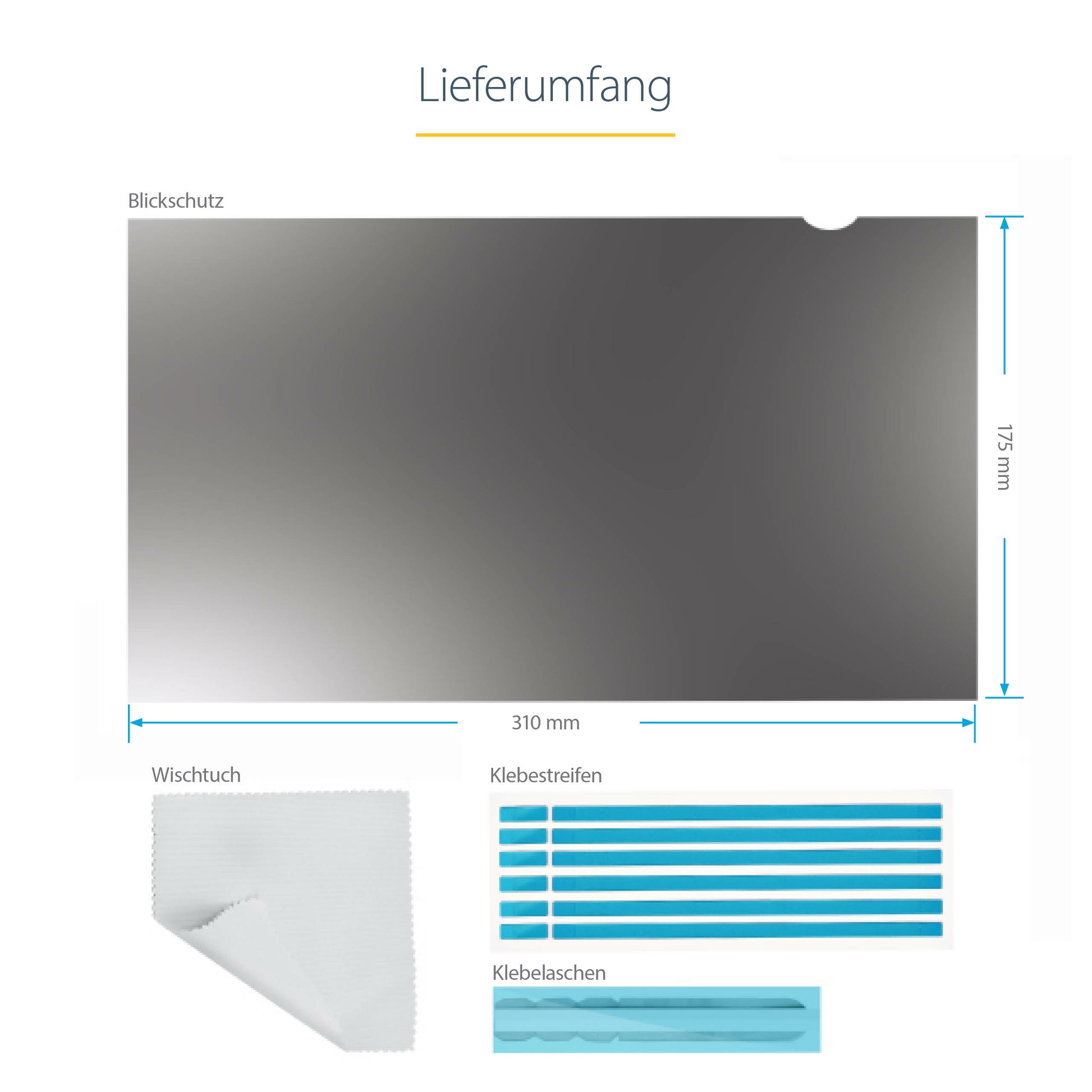 StarTech.com Displayschutz für 14" Laptop