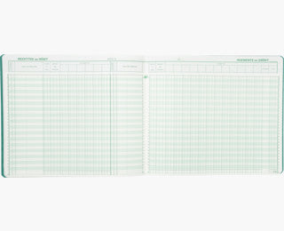 Exacompta Register 'Kassen- oder Bankjournal' – 270 × 320 mm – 80 Seiten, 110 g/m²