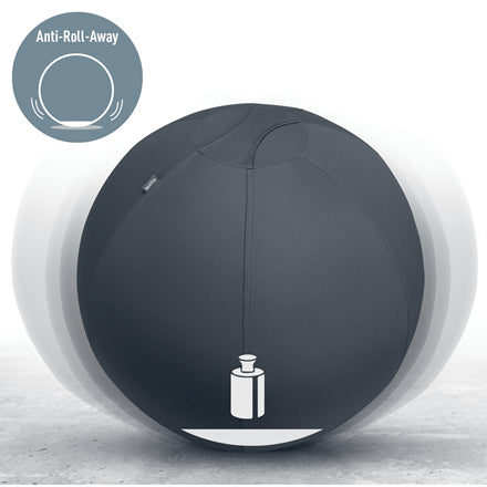 Leitz Sitzball Ergo Active – Ø 65 cm, dunkelgrau