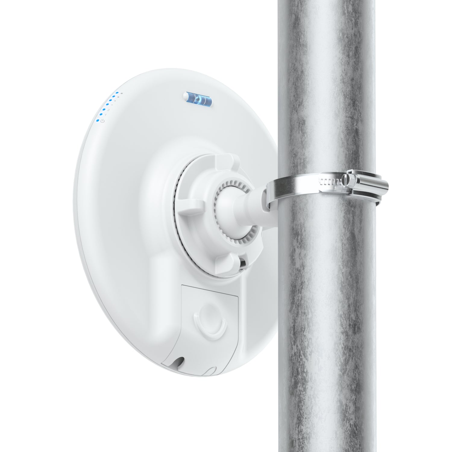 Ubiquiti 5 GHz Funkbrücke, 2× 1GbE, bis 5+ km, 866,7 Mbit/s, PoE+, IPX6, Weiss