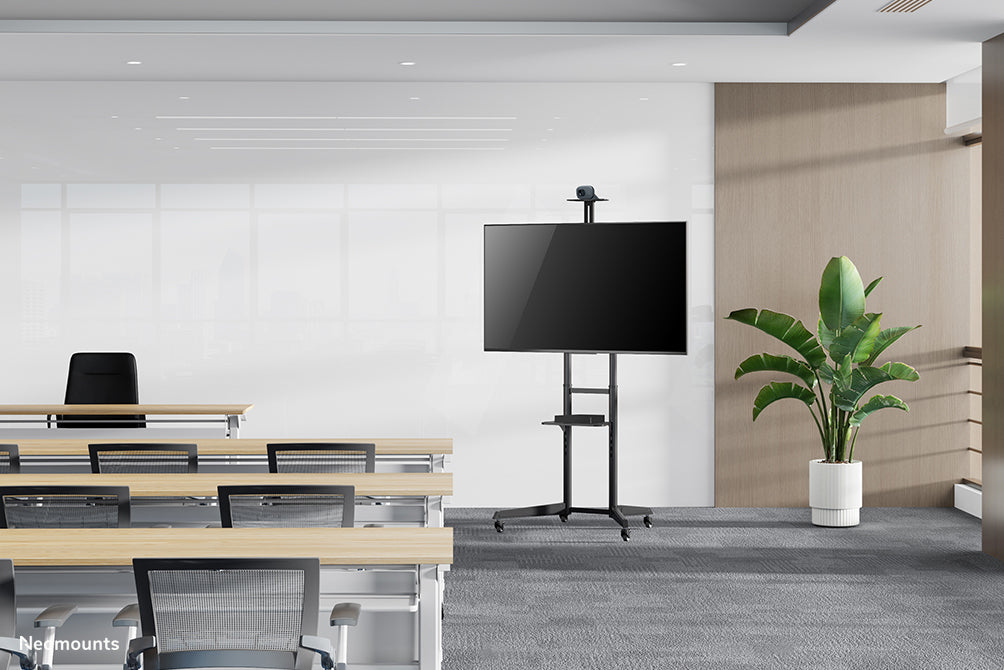 Neomounts FL50-550BL1 – Trolley, höhenverstellbar, für 37–70", bis 50 kg, weiss