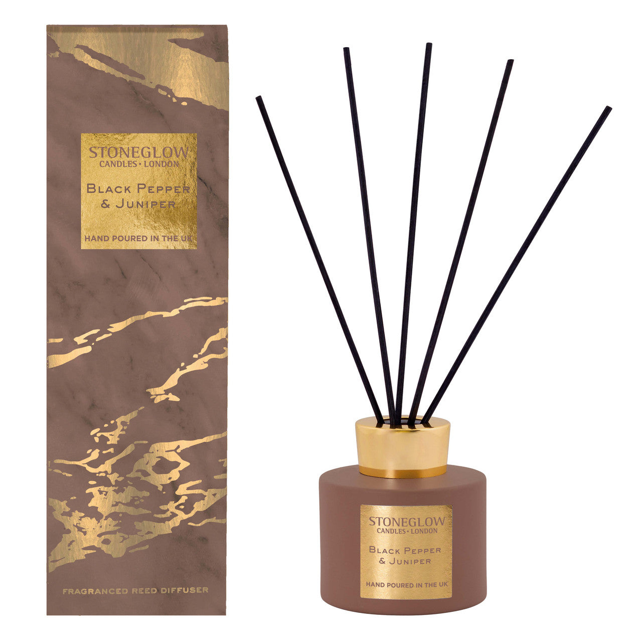 Stoneglow Duftstäbchen Black Pepper & Juniper – 120 ml