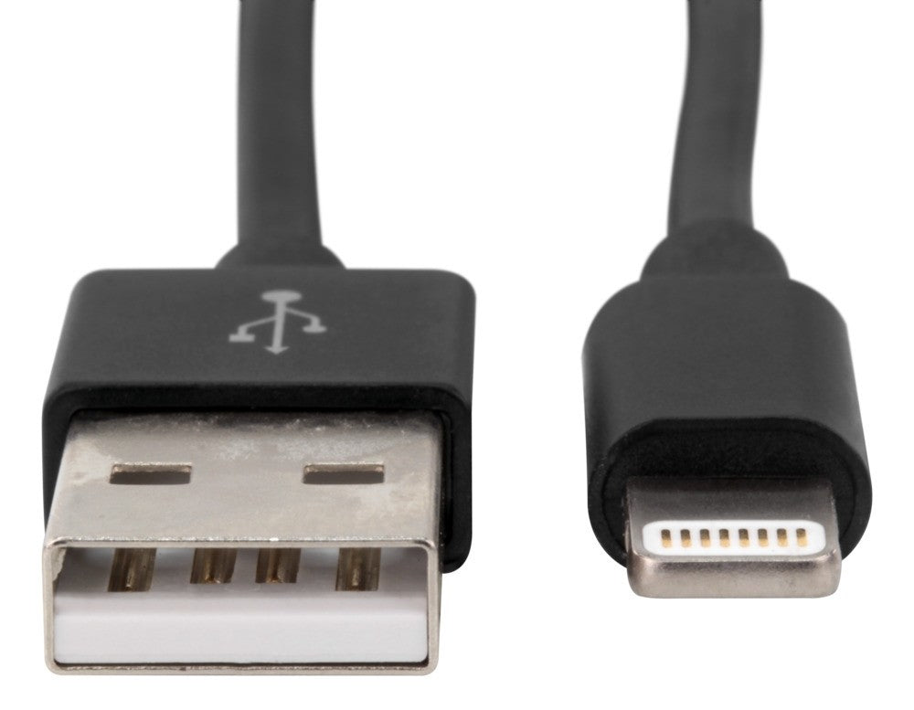 Ansmann Daten- & Ladekabel – USB-A auf Lightning 1,2 m, MFi zertifiziert – für iPhone/iPad