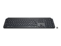 Logitech Kabellose Tastatur (Bluetooth/2,4 GHz), beleuchtet – für Windows, macOS & Android